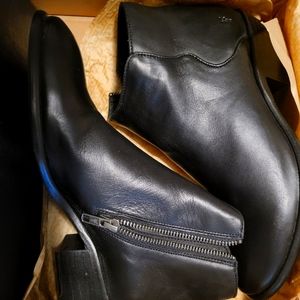Frye Carson Piping Booties - Never Worn!